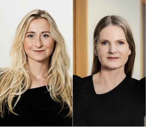 Þóra Birna og Hjördís 