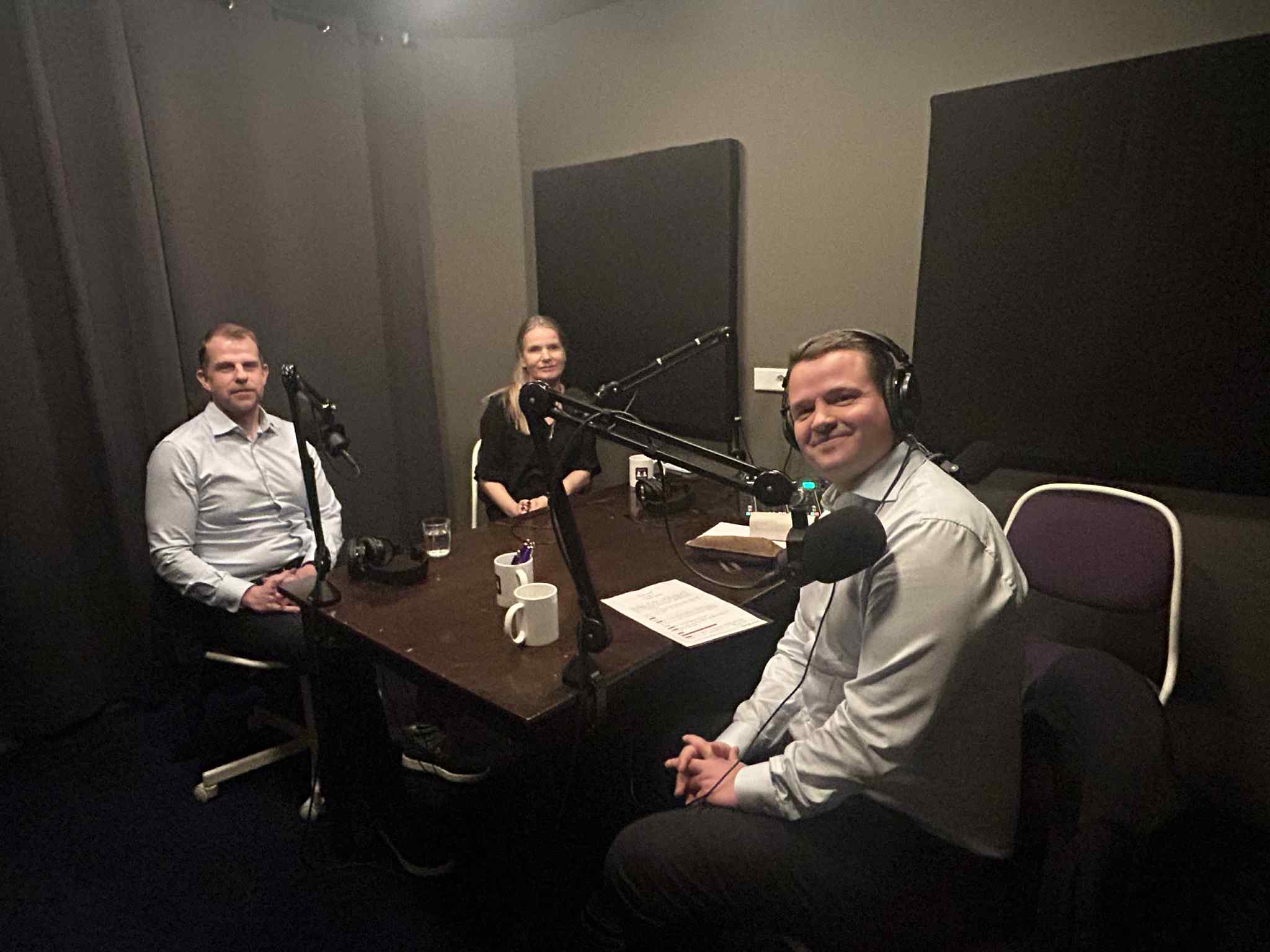 Tómas Eiríksson, Hjördís Halldórsdóttir og Halldór Brynjar Halldórsson