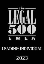 The Legal 500 Leading Individual 2023