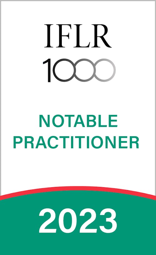 IFLR1000 Notable Practitioner 2023