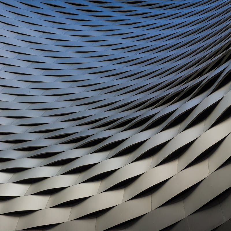 Abstract blue metallic background