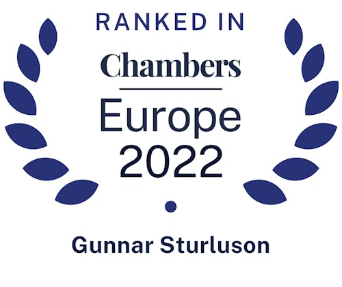 Chambers Europe 2022 - Gunnar Sturluson