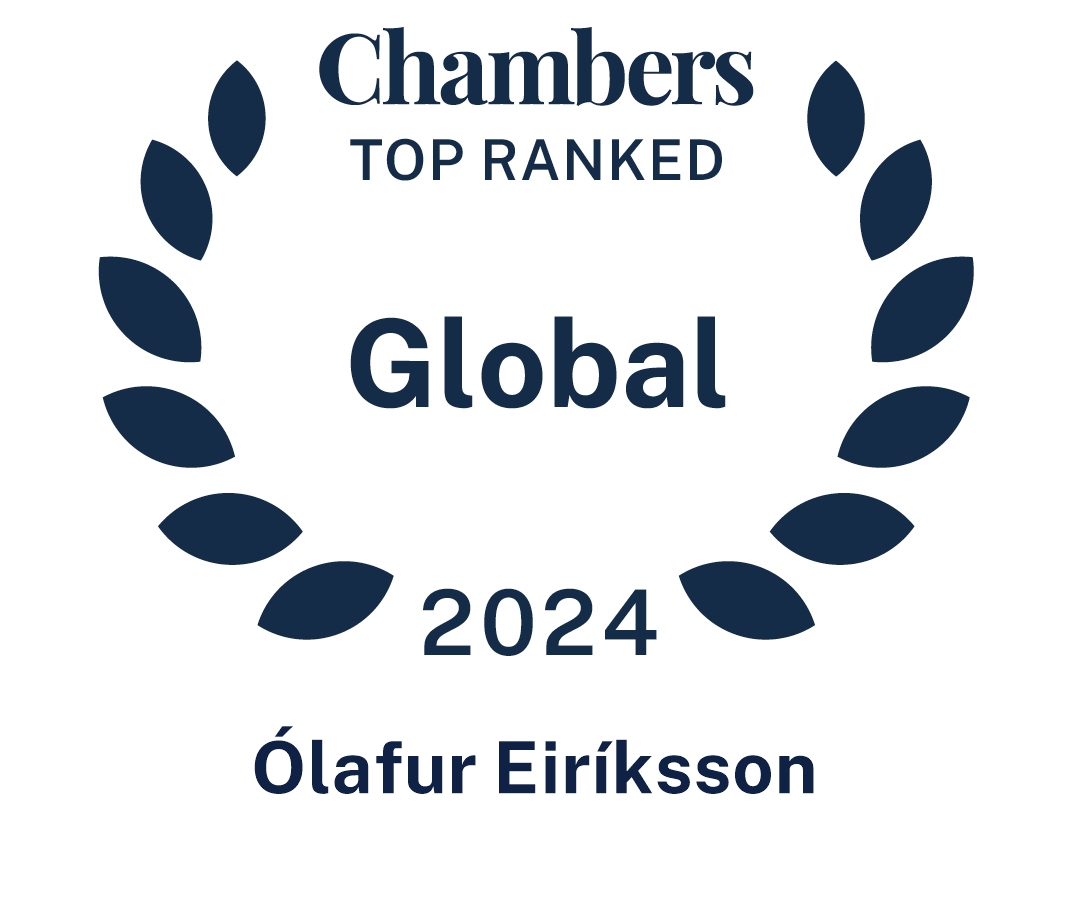 Chambers Global 2024 - Ólafur Eiríksson