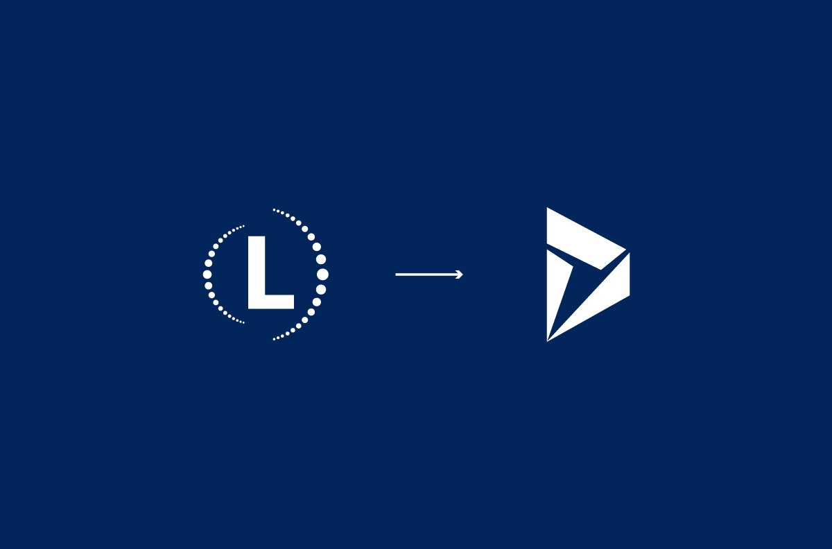 Integrationen mellan Microsoft Dynamics 365 Finance and Supply Chain och Logtrade som symboliseras med deras två varumärkes-logotyper.
