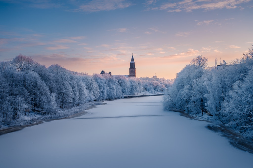 Turku in the winter