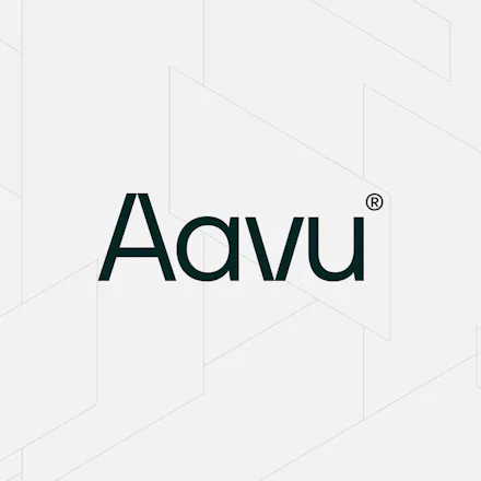 Aavun tekstilogo.