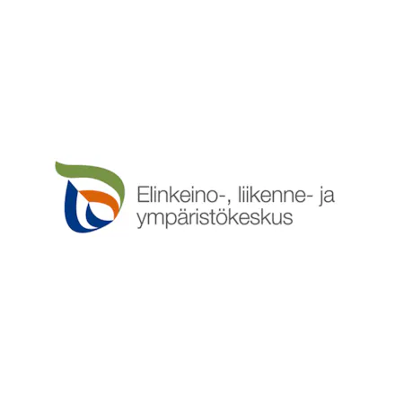 Elinkeino-, liikenne- ja ympäristökeskuksen logo.