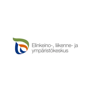 Elinkeino-, liikenne- ja ympäristökeskuksen logo.
