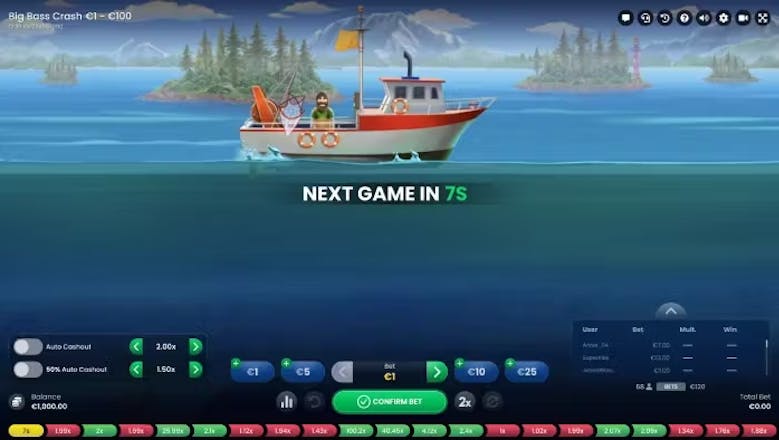 big bass crash gameplay