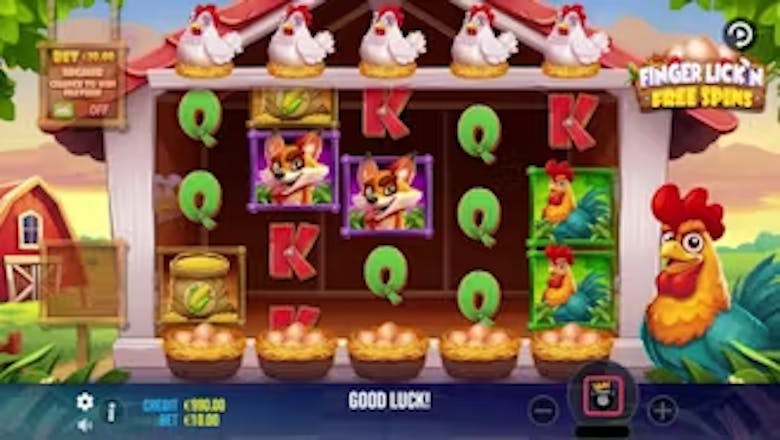 Finger Lick'n Free Spins Basegame