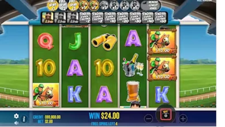 Big Bass Day at the Races Bonus Play