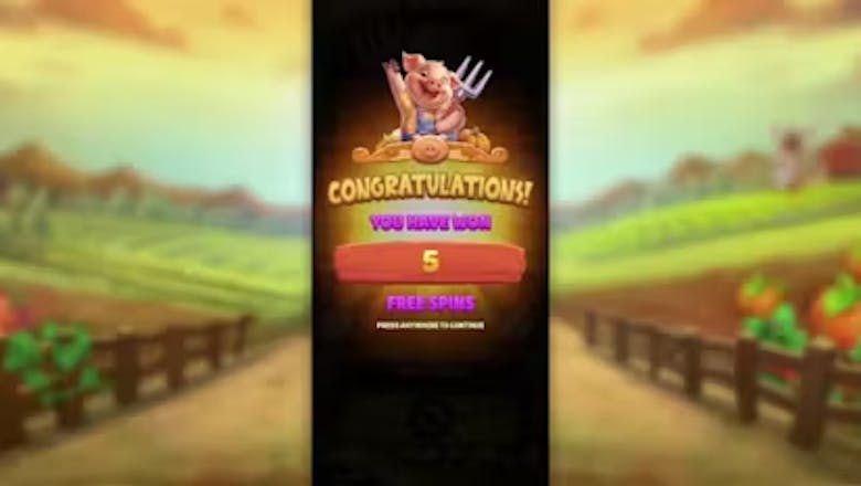 Pig Farm Free Spins