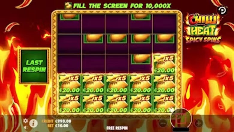 Chilli Heat Spicy Spins Bonus Feature (1)