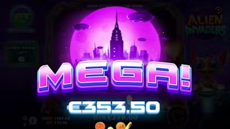 Alien Invaders Mega Win