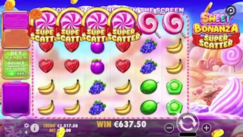 Sweet Bonanza Super Scatter Super Scatter Feature