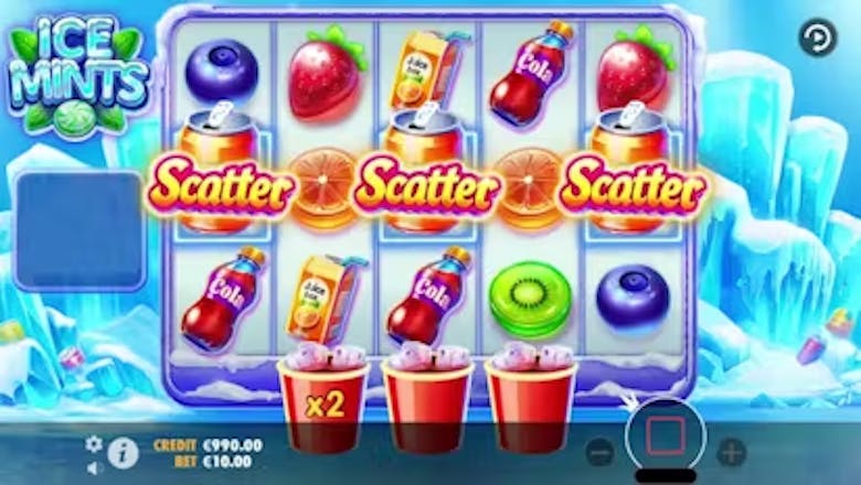 Ice Mints Scatter Feature