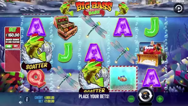 Big Bass Christmas Bash Basegame