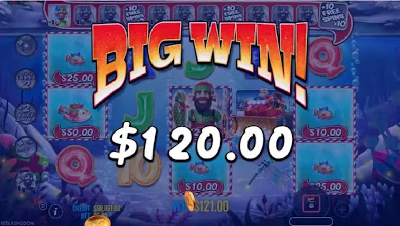 Big Bass Christmas Bash Big Win