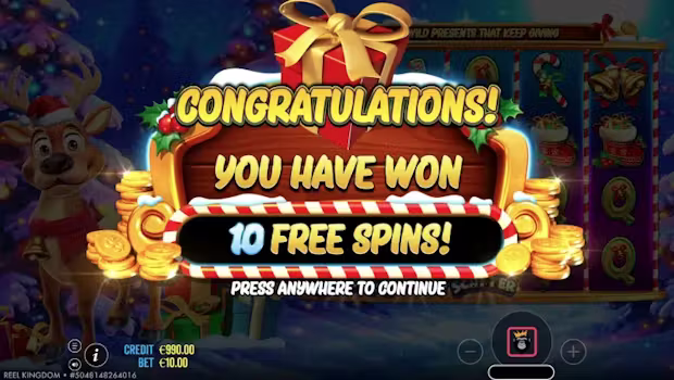 Santa's Slay Free Spins