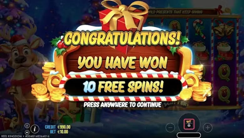 Santa's Slay Free Spins