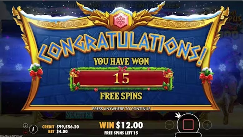 Gates of Olympus Xmas 1000 Free Spins