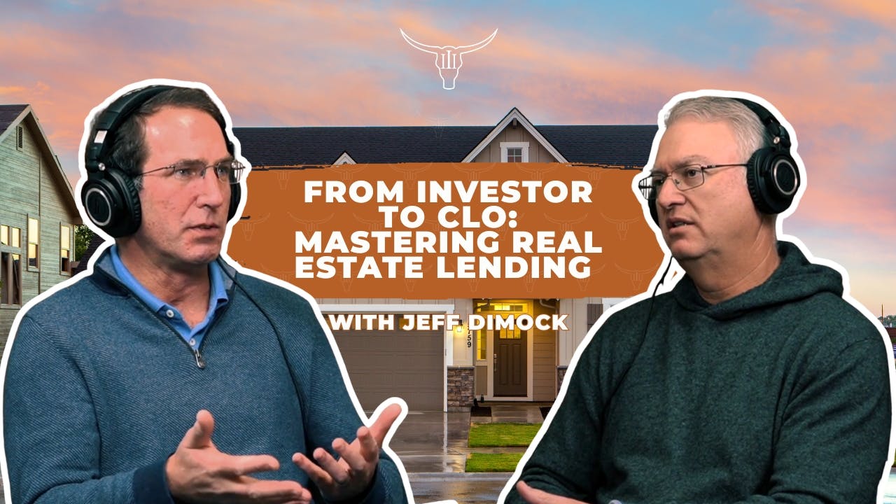 Coming Soon - Jeff Dimock – Chief Lending Officer, Longhorn Investments