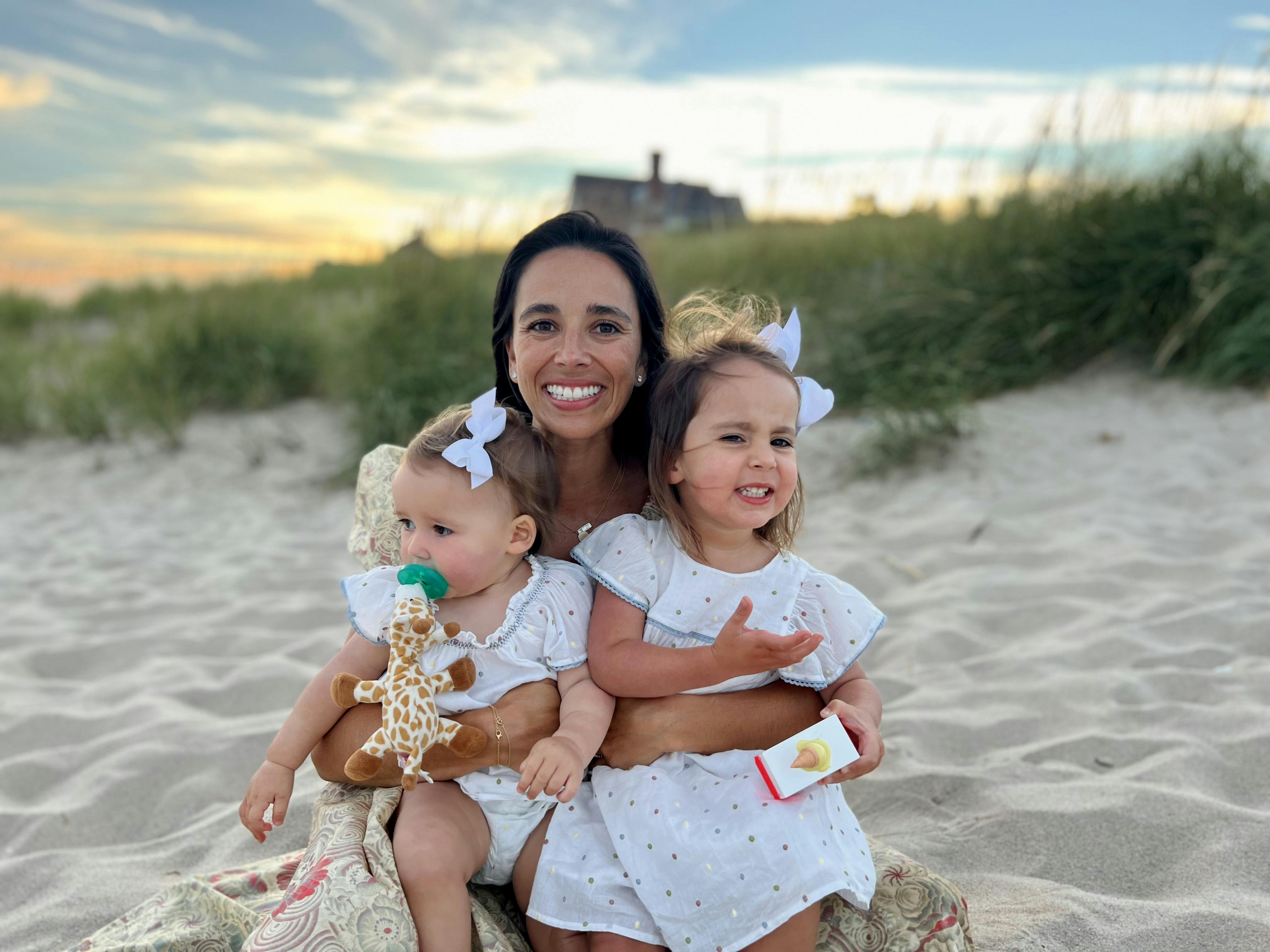 Ali Weiss and her family