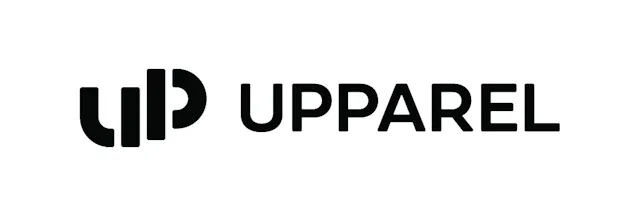 Upparel Logo black and white 