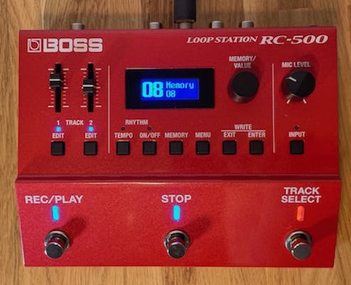 jeg lytter til musik daytime Indbildsk Loop Station Boss RC-500 - Test & Review 2023