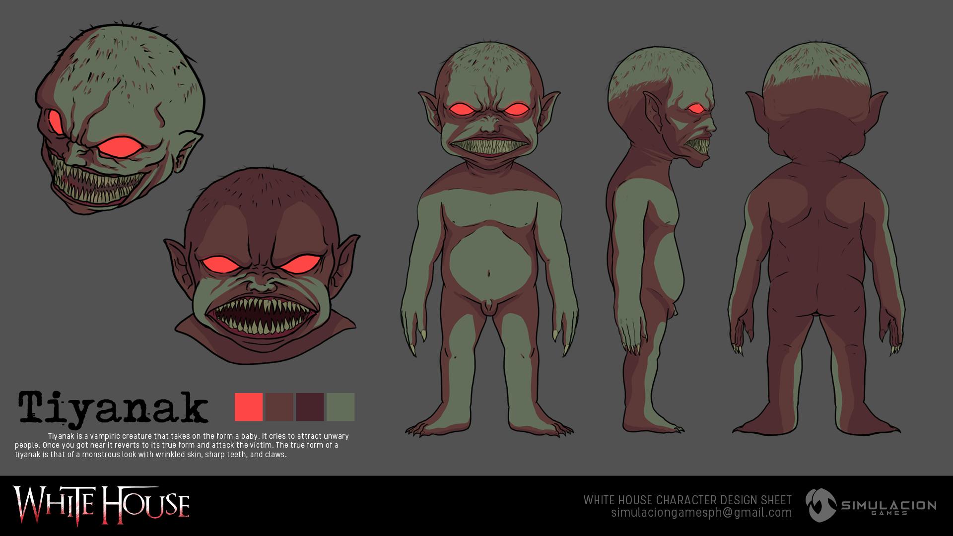 Tyanak Character Sheet