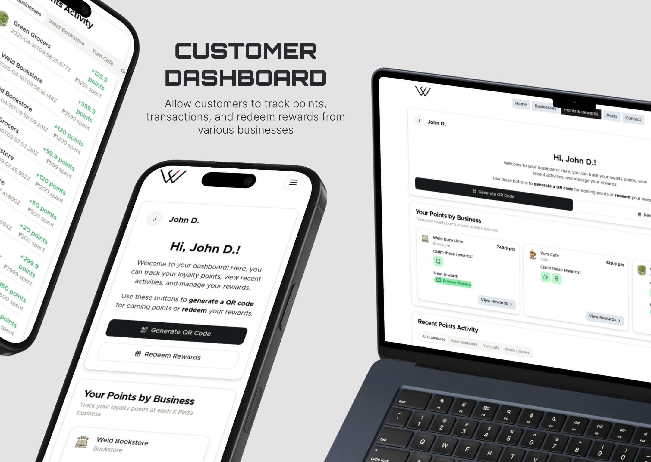 Customer Dashboard