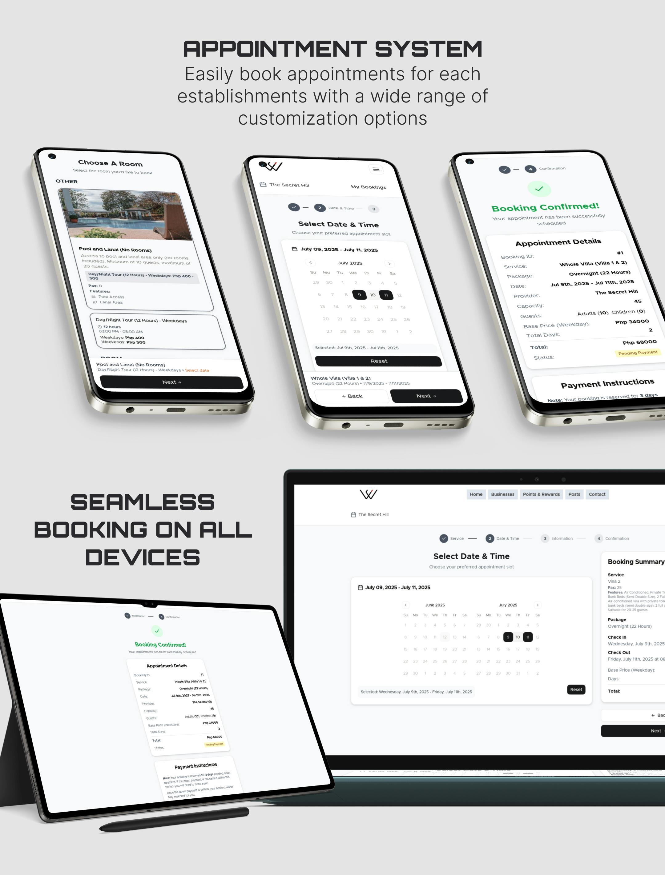  Weidmann's Plaza Appointment System