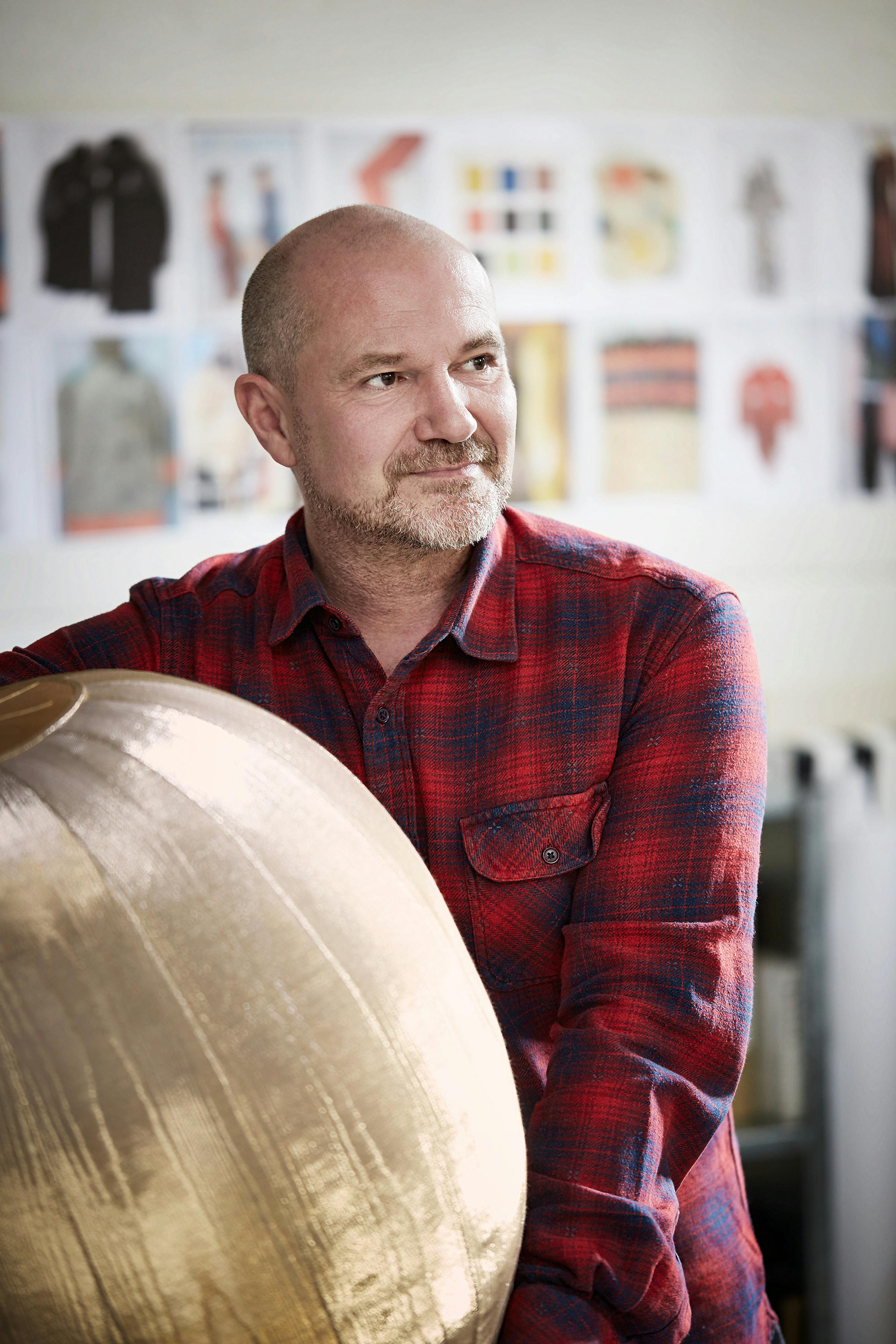 Portrait of the fashion designer Heiner Wiedemann