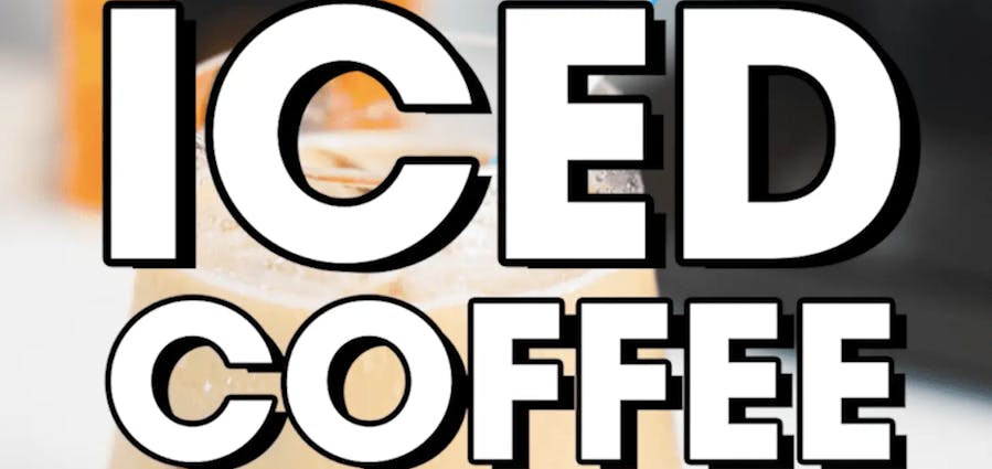 How to make an Iced Coffee with lost sheep coffee