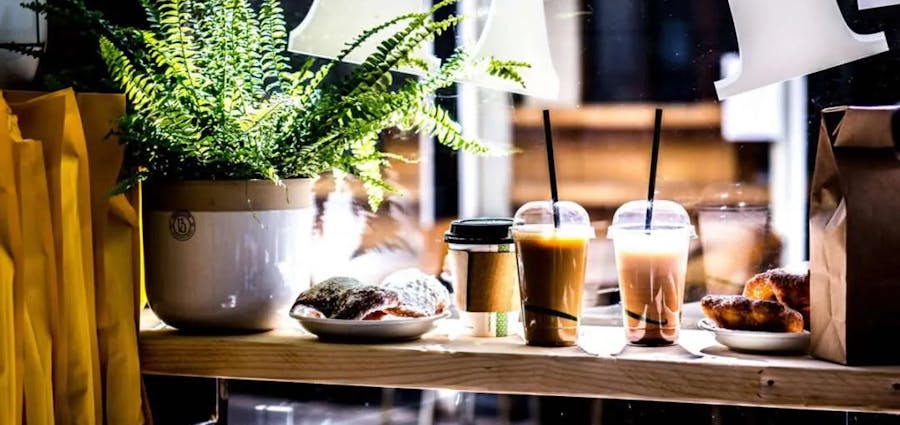 Coffee and Beignets from Cafe Yaya