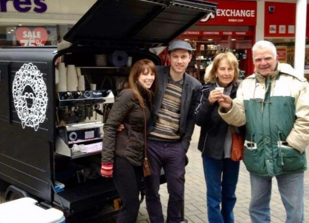 micro coffee van Lost Sheep Coffee