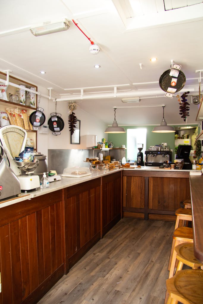 Interior of Rulu's Whitstable