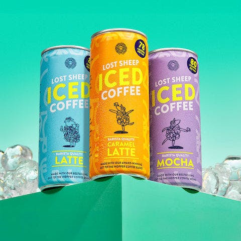 Lost Sheep Coffee ready to drink Iced Coffee Cans