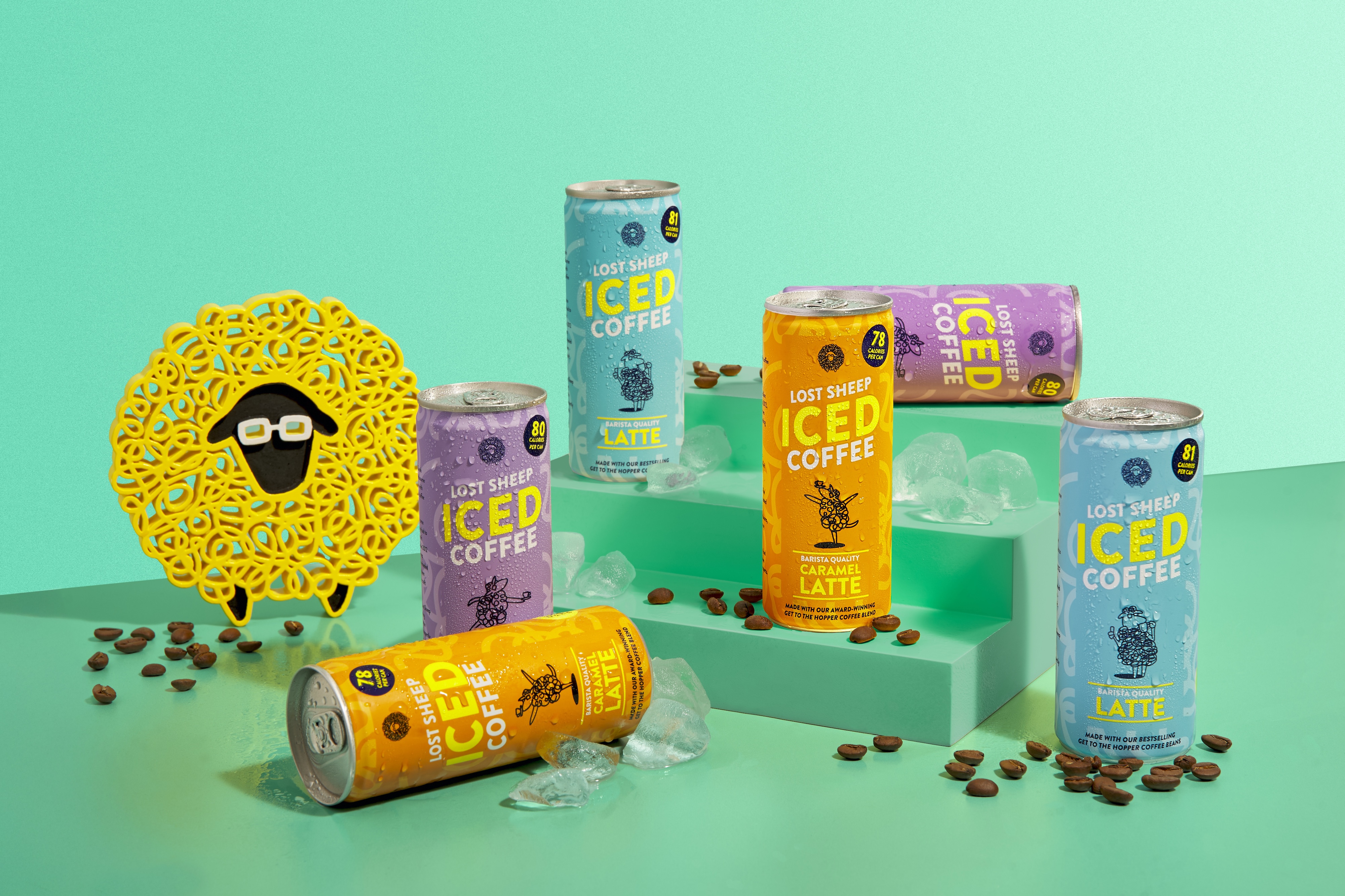 lost sheep iced coffee can range
