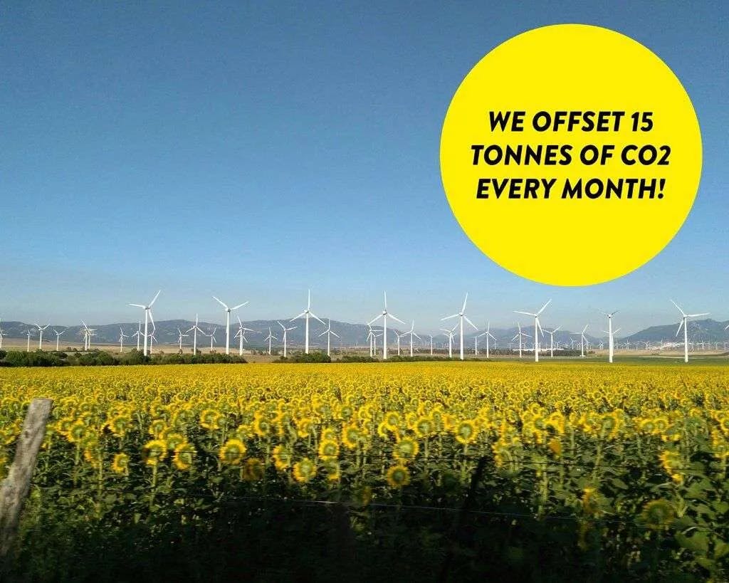 Lost Sheep Coffee - We offset 15 tonnes of CO2 every month!