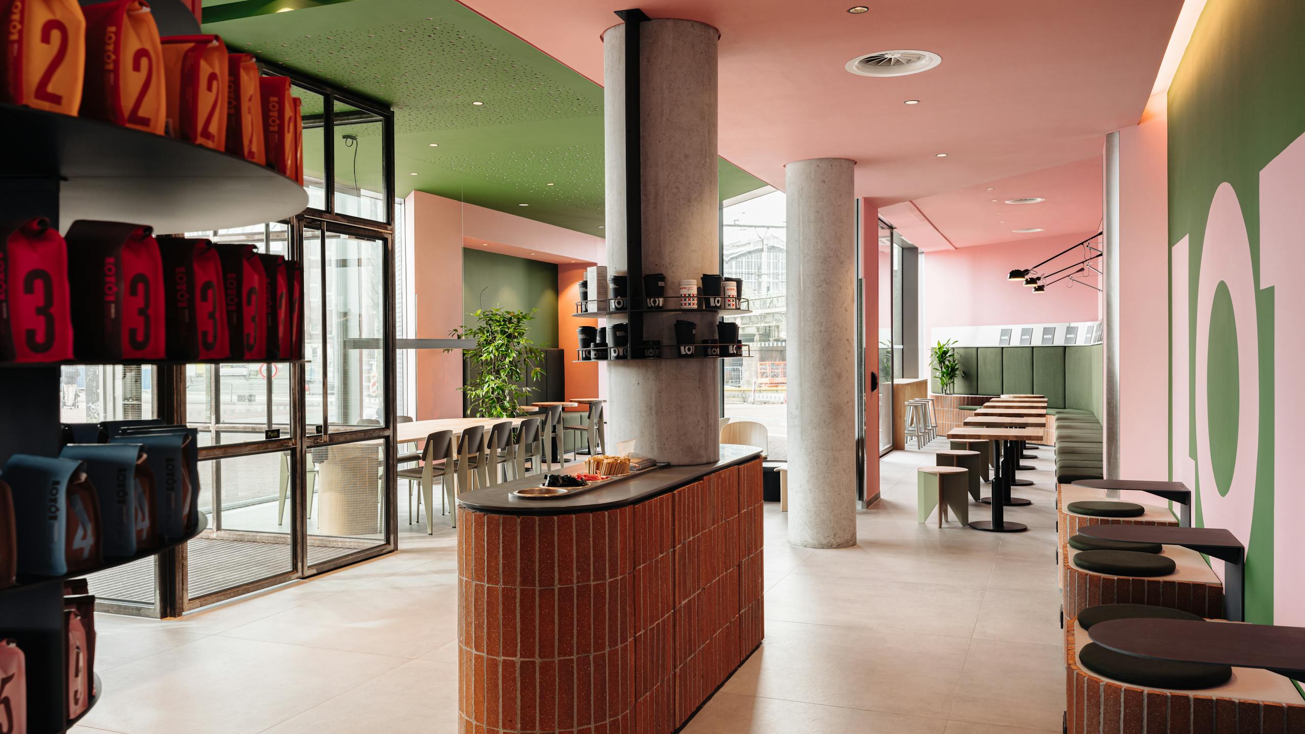The interior area of LOT61 Centraal Station