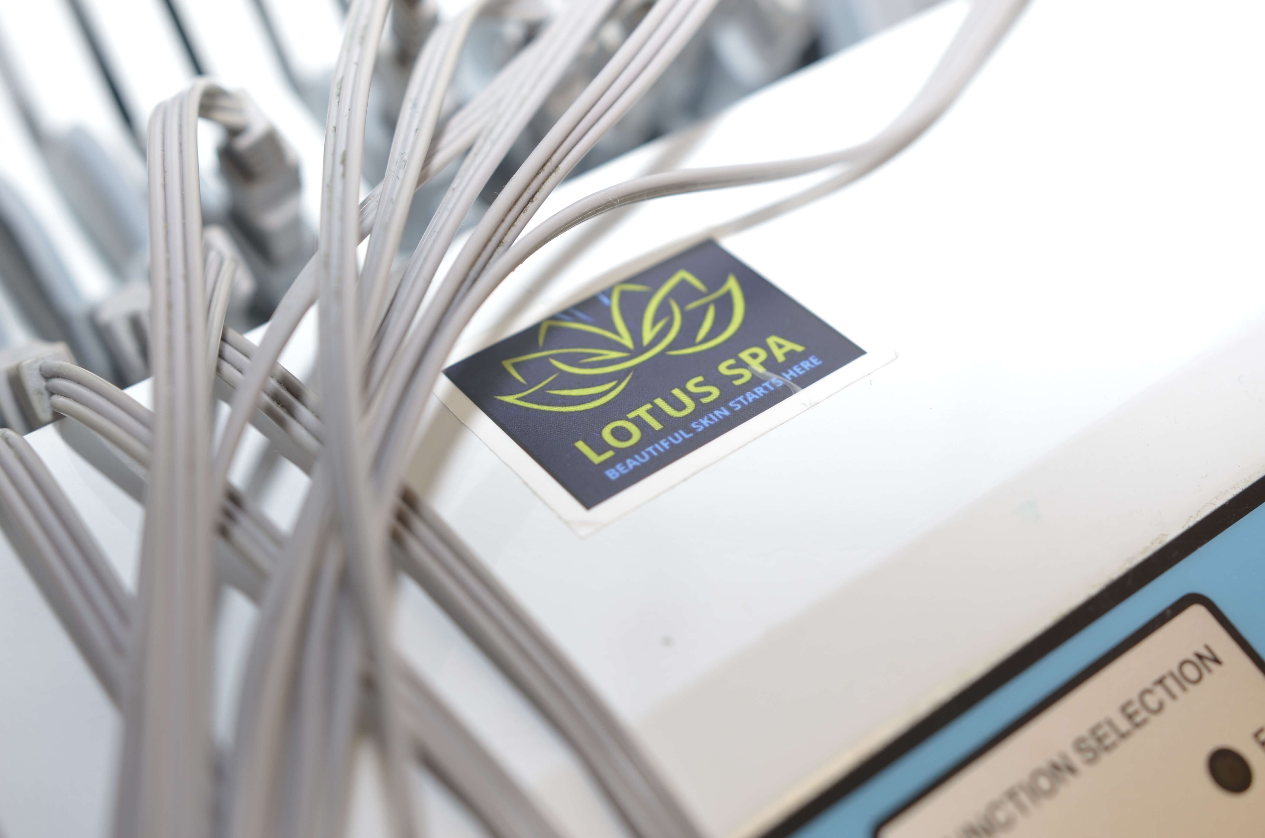 Lotus spa equipment.