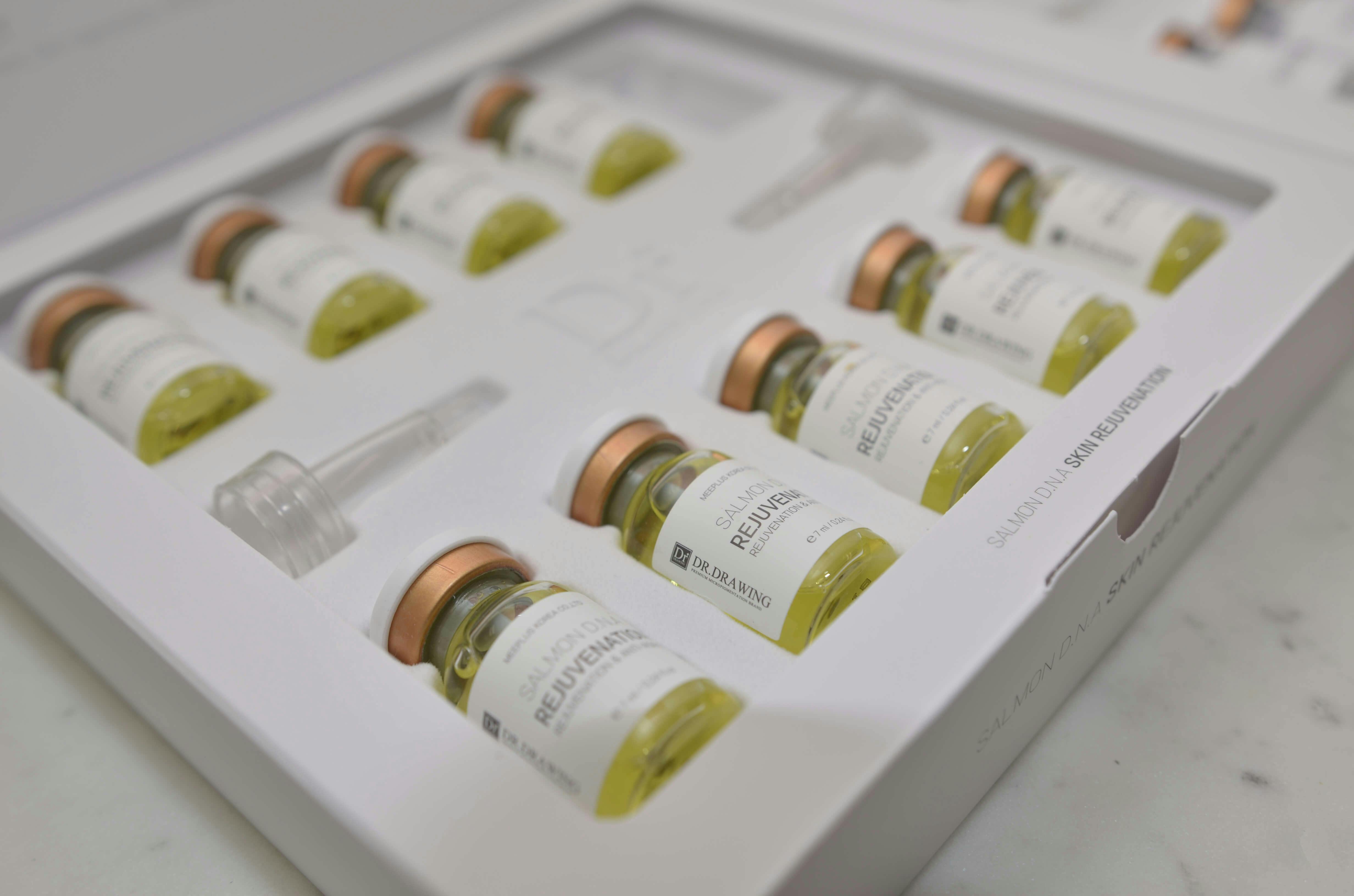 Various products of lotus spa.