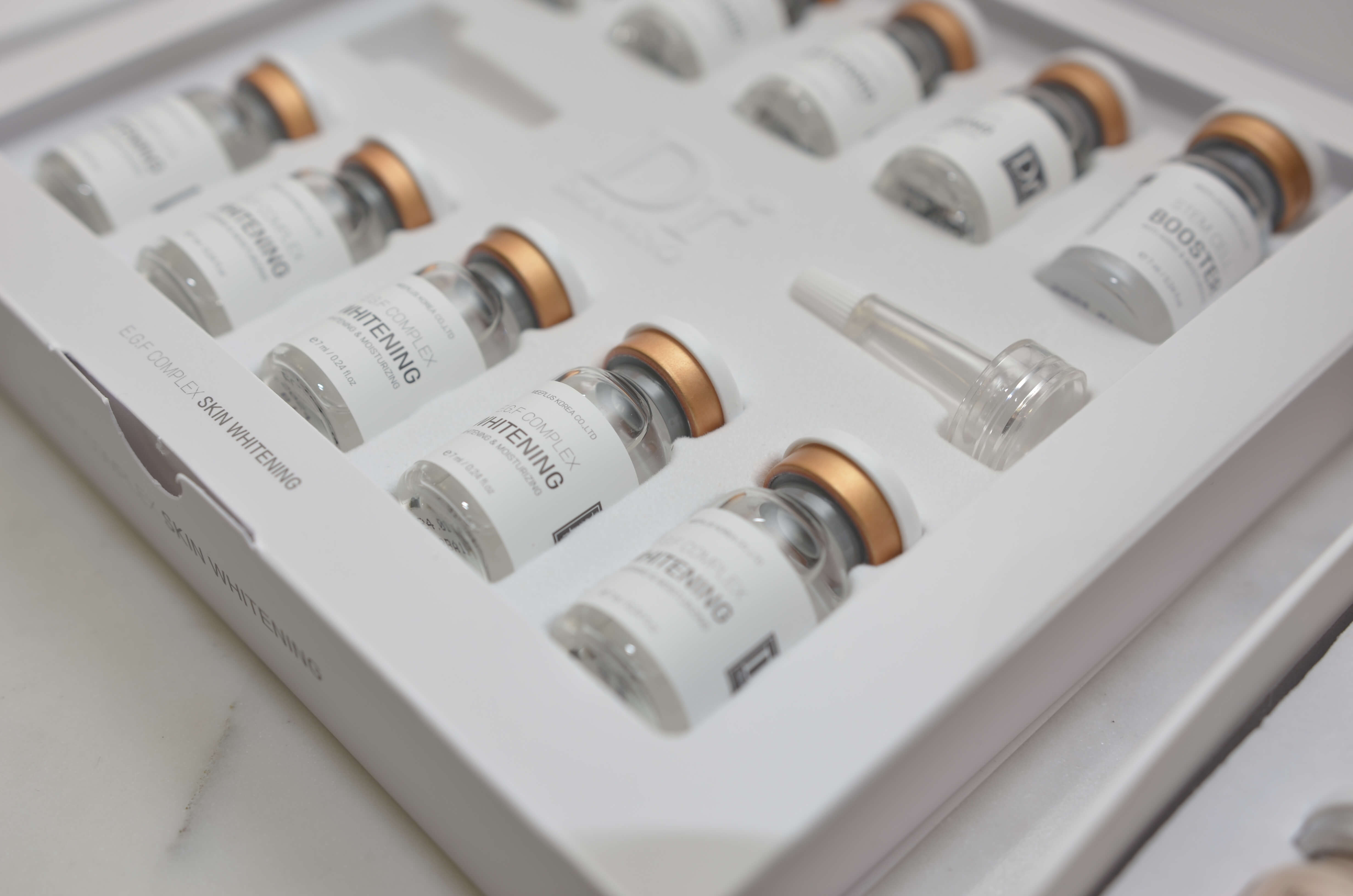 Various products of lotus spa.