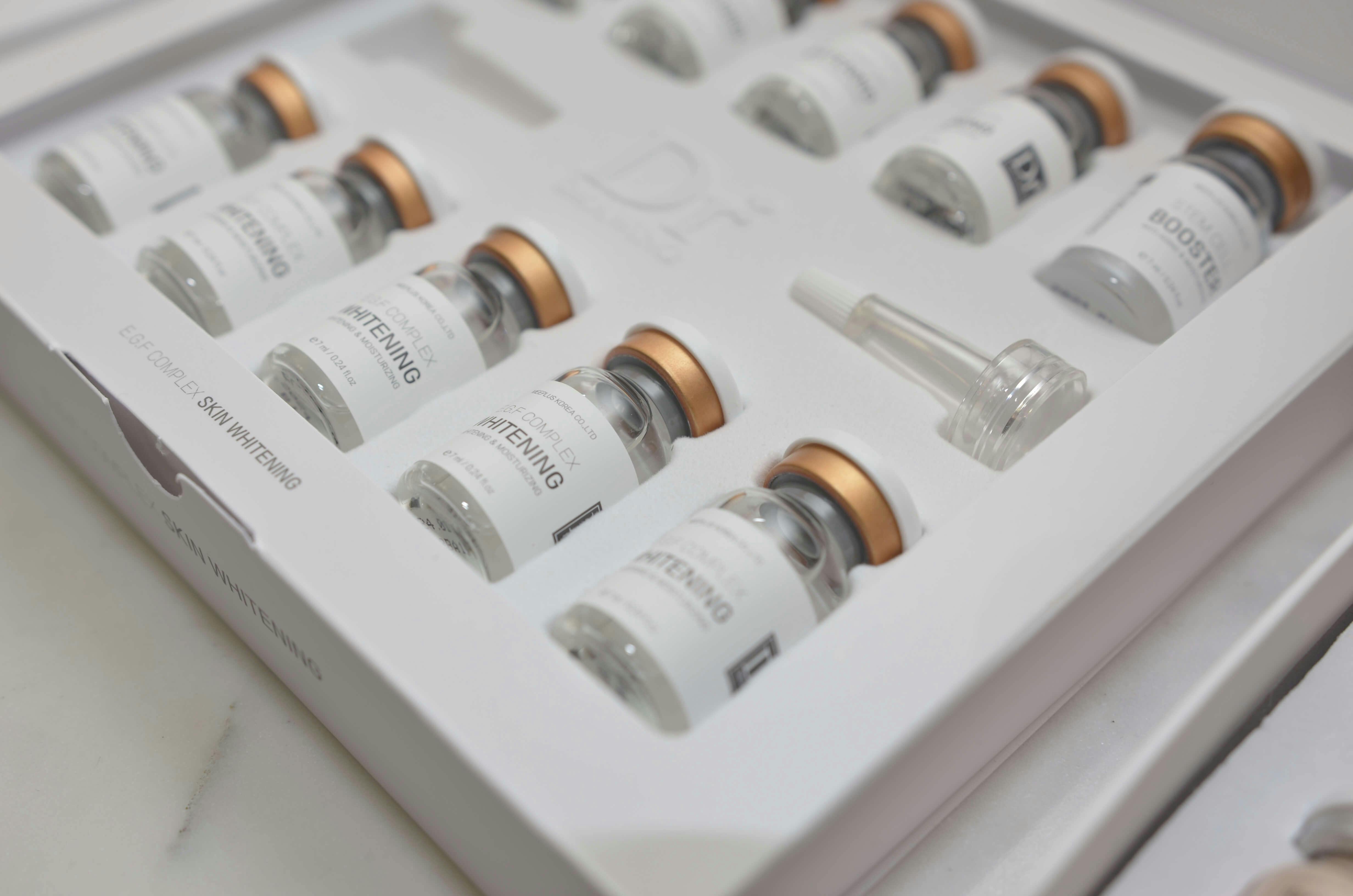 Various products of lotus spa.