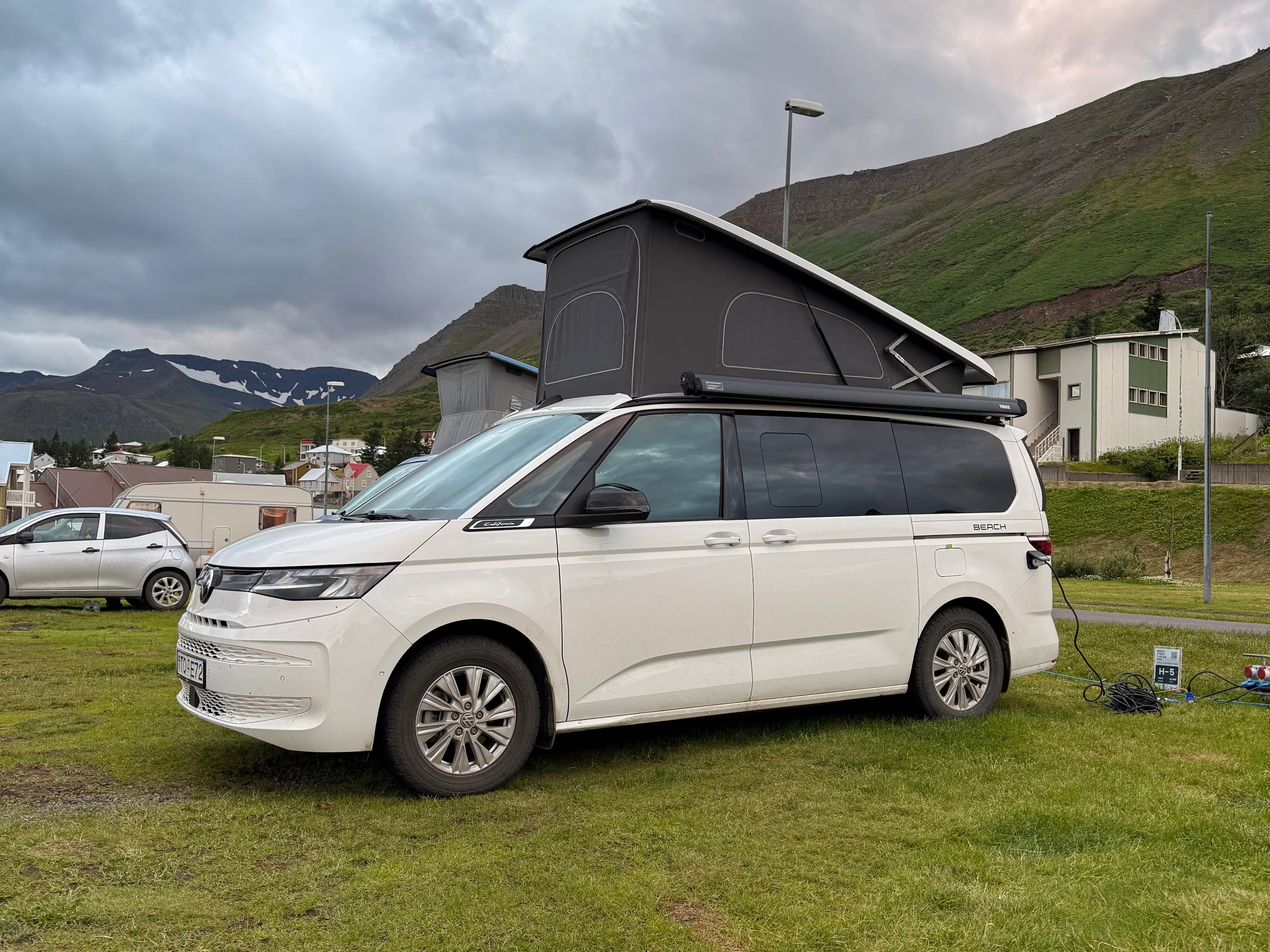 California Camper Van in the West Fjords