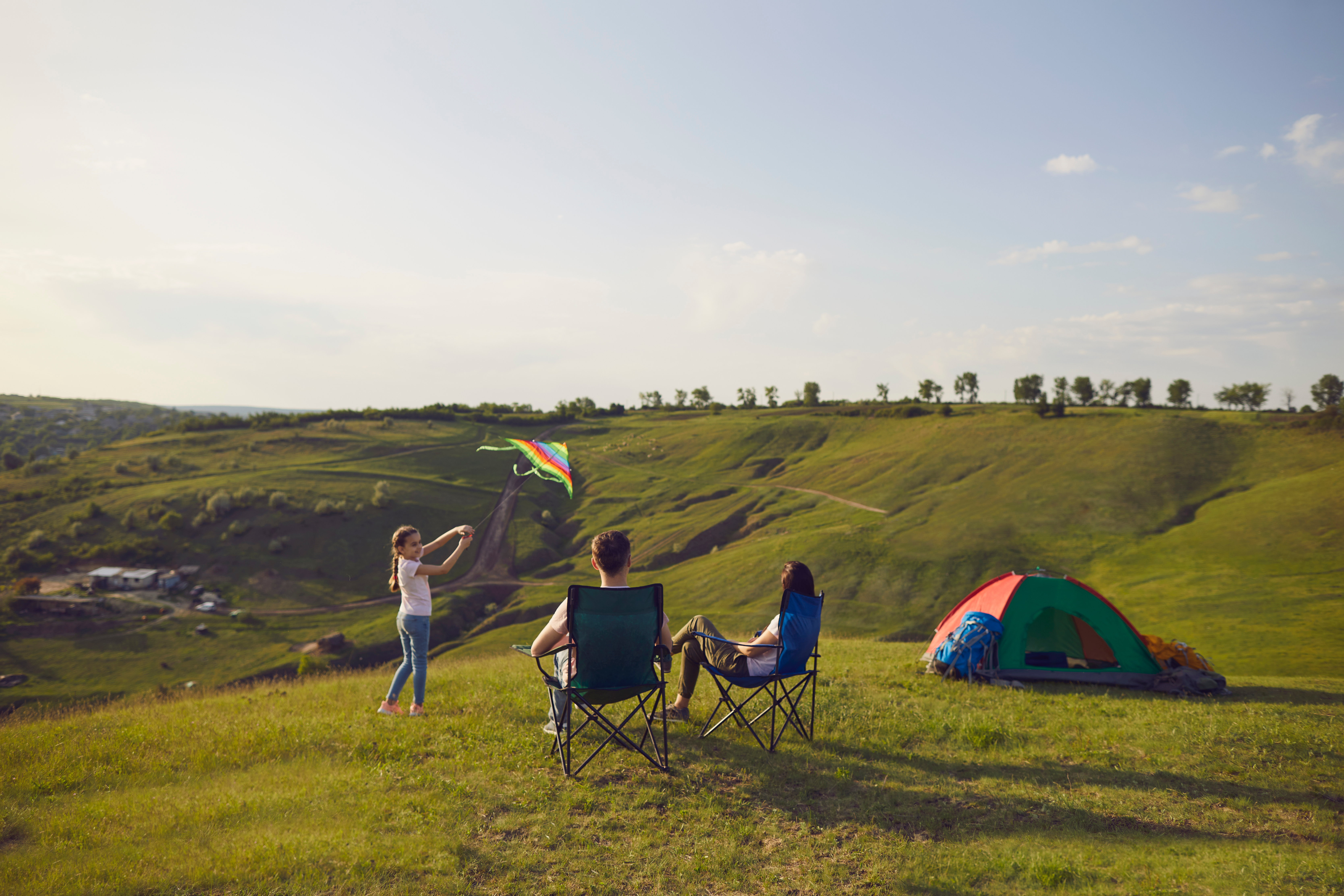 Family Camping in Iceland