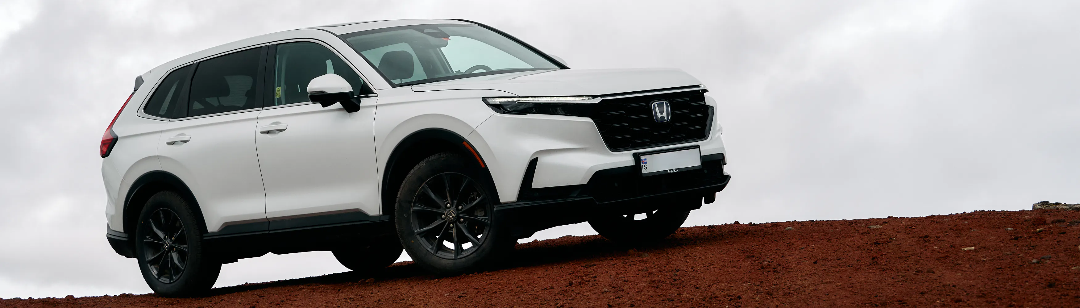 Honda crv red volcanic sand