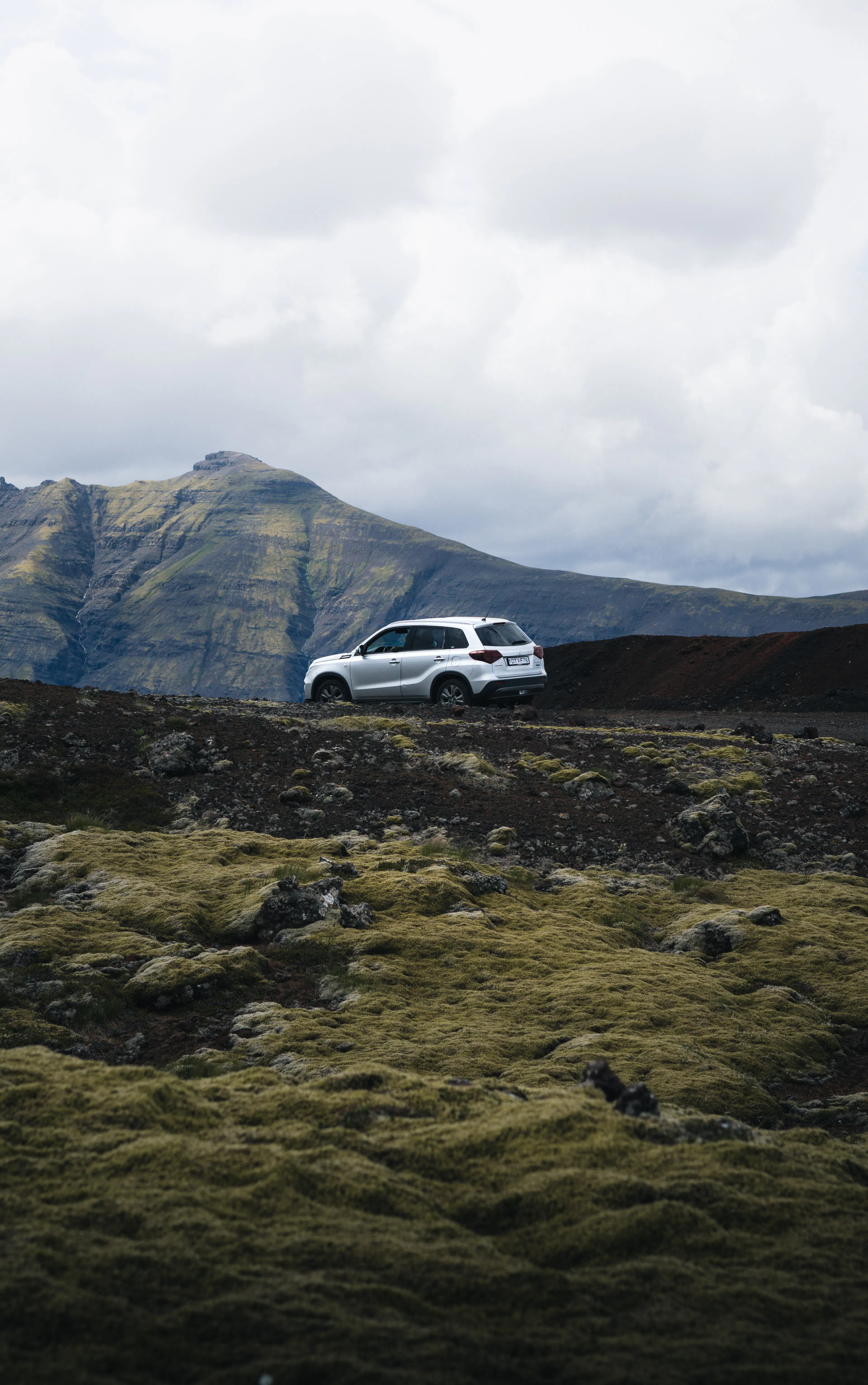 Silver suv mossy highlands