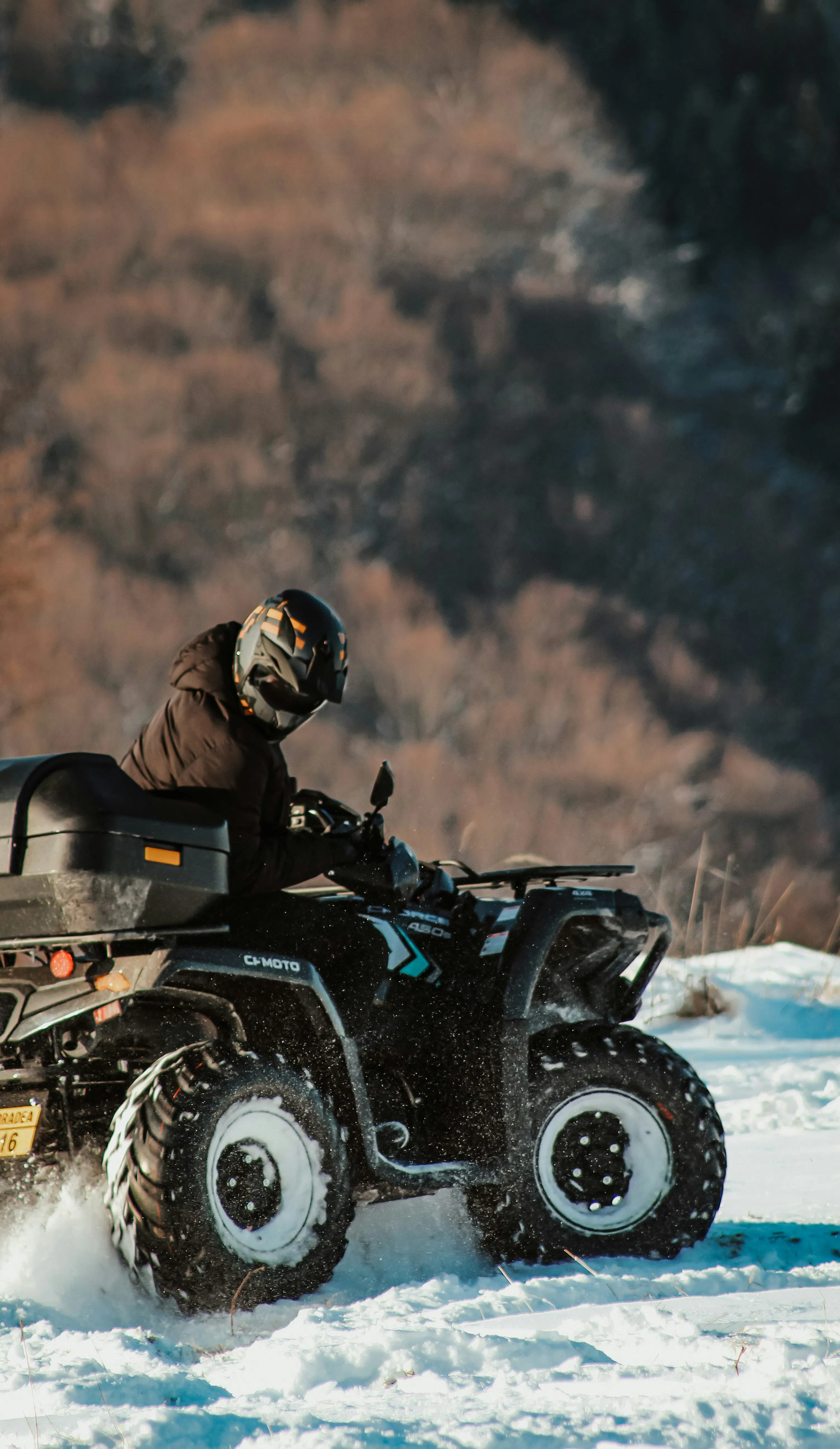 Atv snow tour